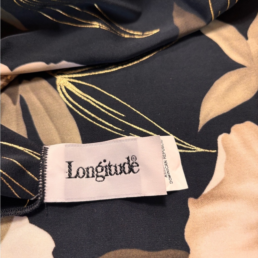 Longitude Floral Beach Wrap Skirt - Picture 13 of 14